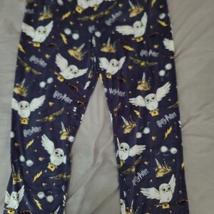 Warner Bros. Harry Potter Sleepwear in Dark Iris and Cream